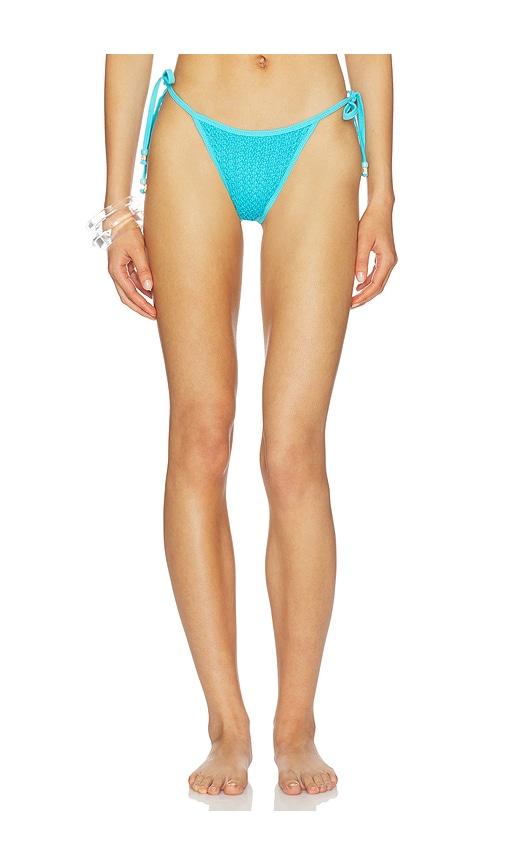 VDM Delilah Bikini Bottom in Teal by VDM
