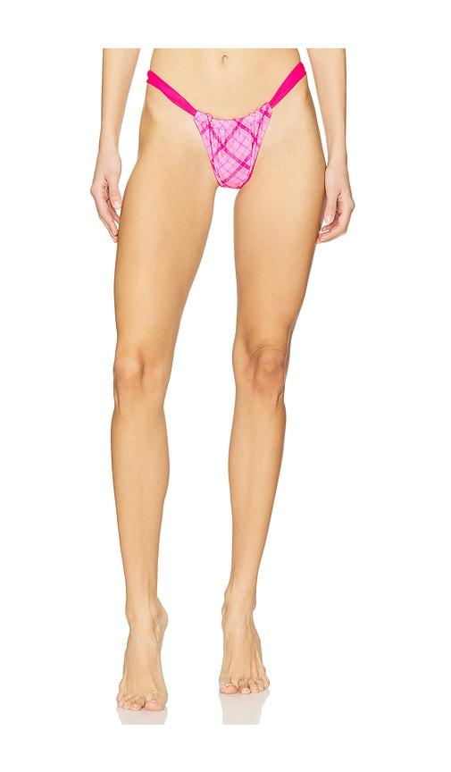 VDM Livi Reversible Bikini Bottom in Pink by VDM