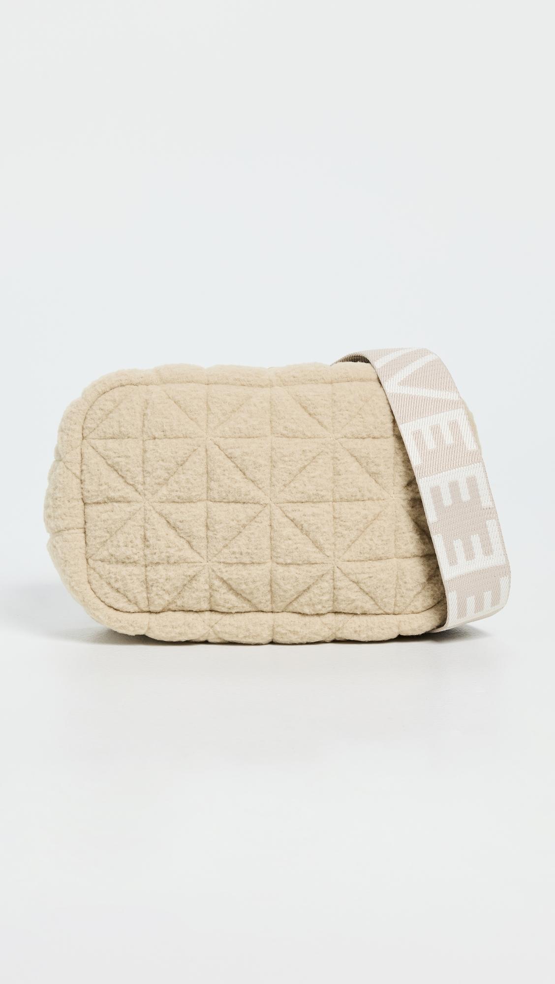 Vee Belt Bag Cream Sherpa by VEE COLLECTIVE