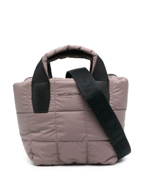 padded small tote by VEE COLLECTIVE