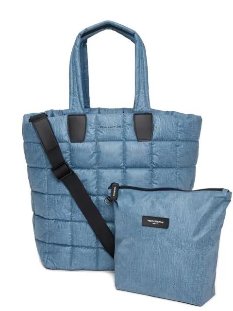 quilted denim tote bag by VEE COLLECTIVE