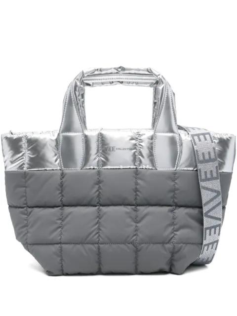 small Porter quilted tote bag by VEE COLLECTIVE