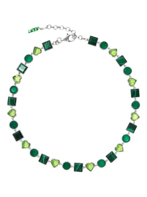 geometric charm necklace by VEERT
