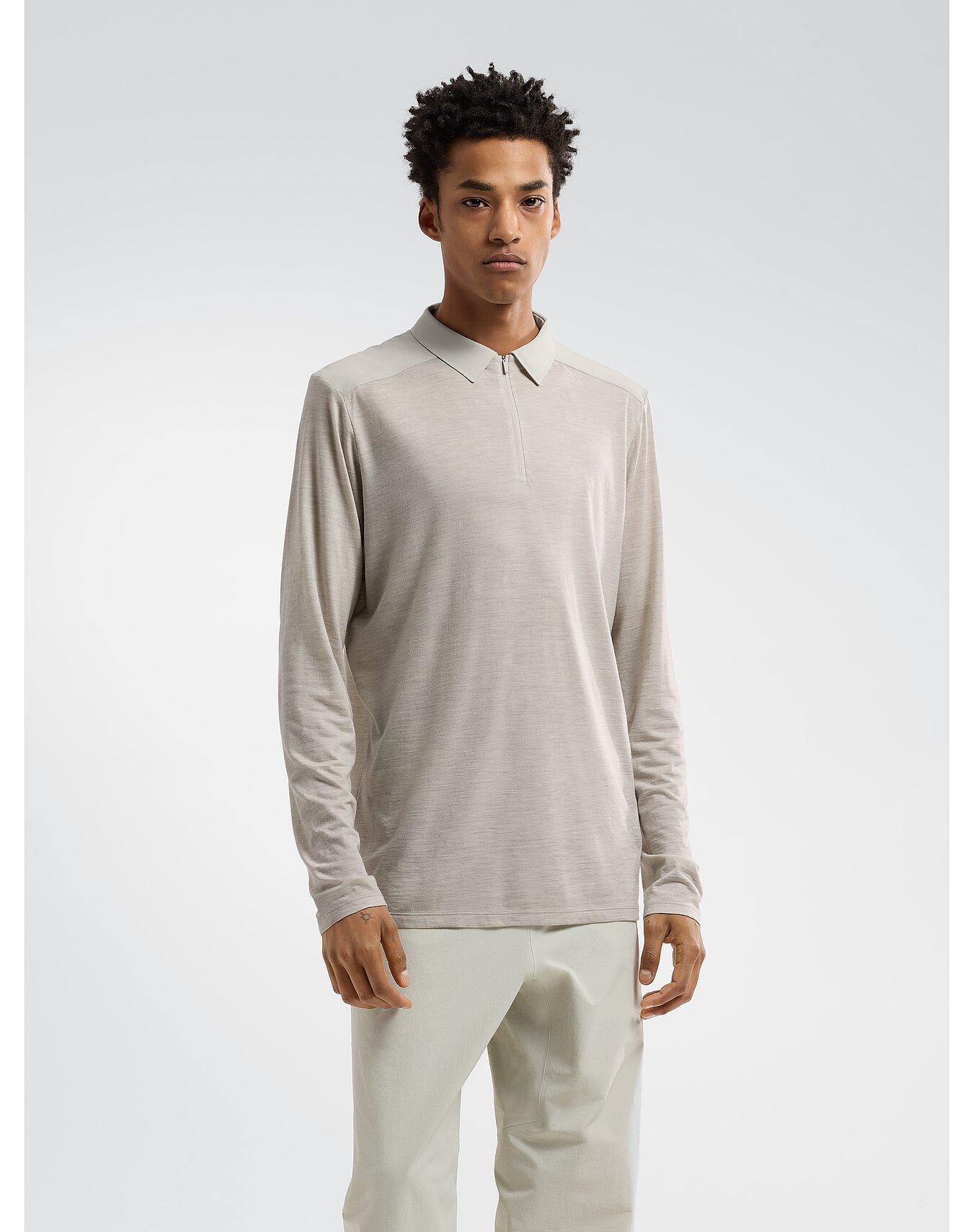 Frame Polo Shirt LS Men's by VEILANCE