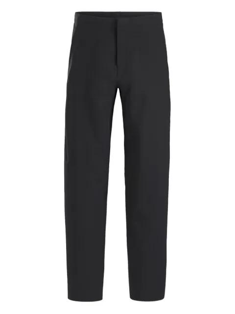 elastic-waistband straight-leg trousers by VEILANCE
