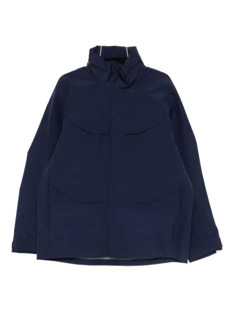 flap-pocket lightweight jacket by VEILANCE