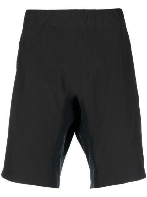 low-rise tailored shorts by VEILANCE