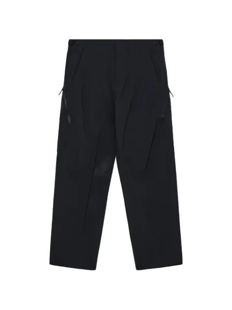 zip-pocket trousers by VEILANCE