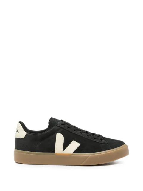 Campo suede logo-patch sneakers by VEJA