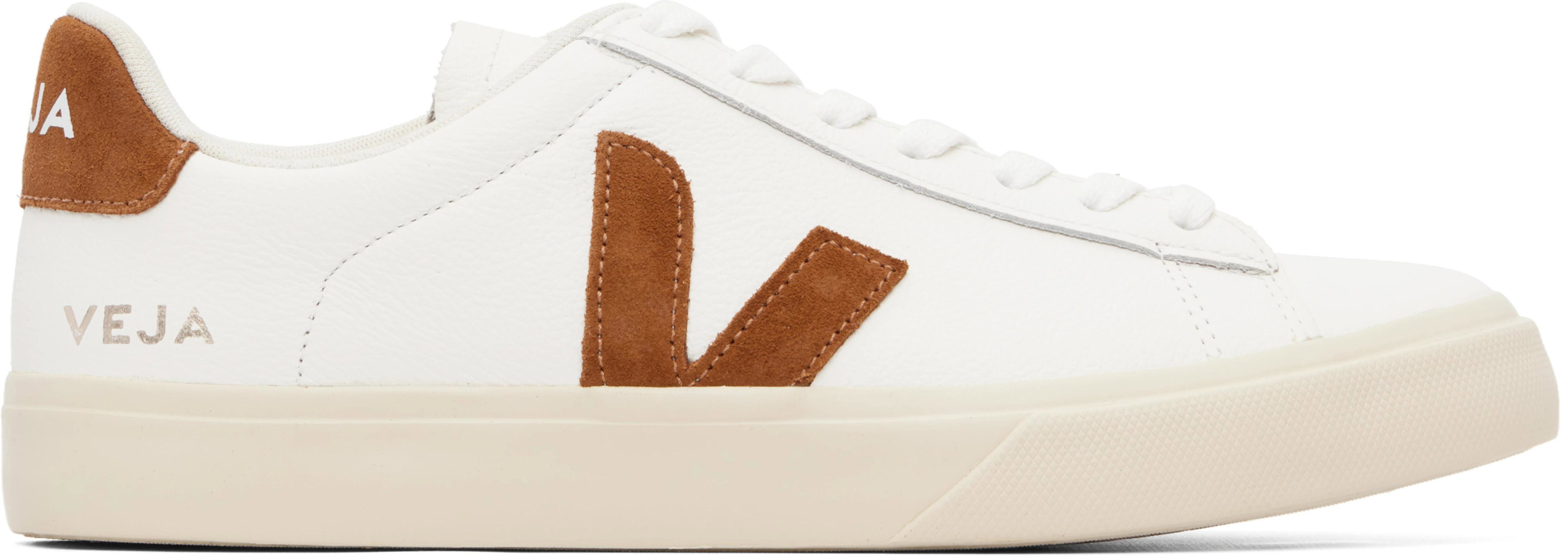 Off-White Campo Leather Sneakers by VEJA