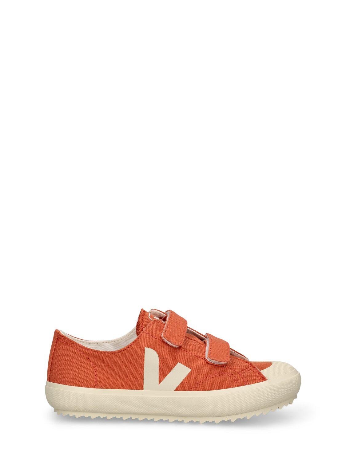Ollie Cotton Canvas Strap Sneakers by VEJA