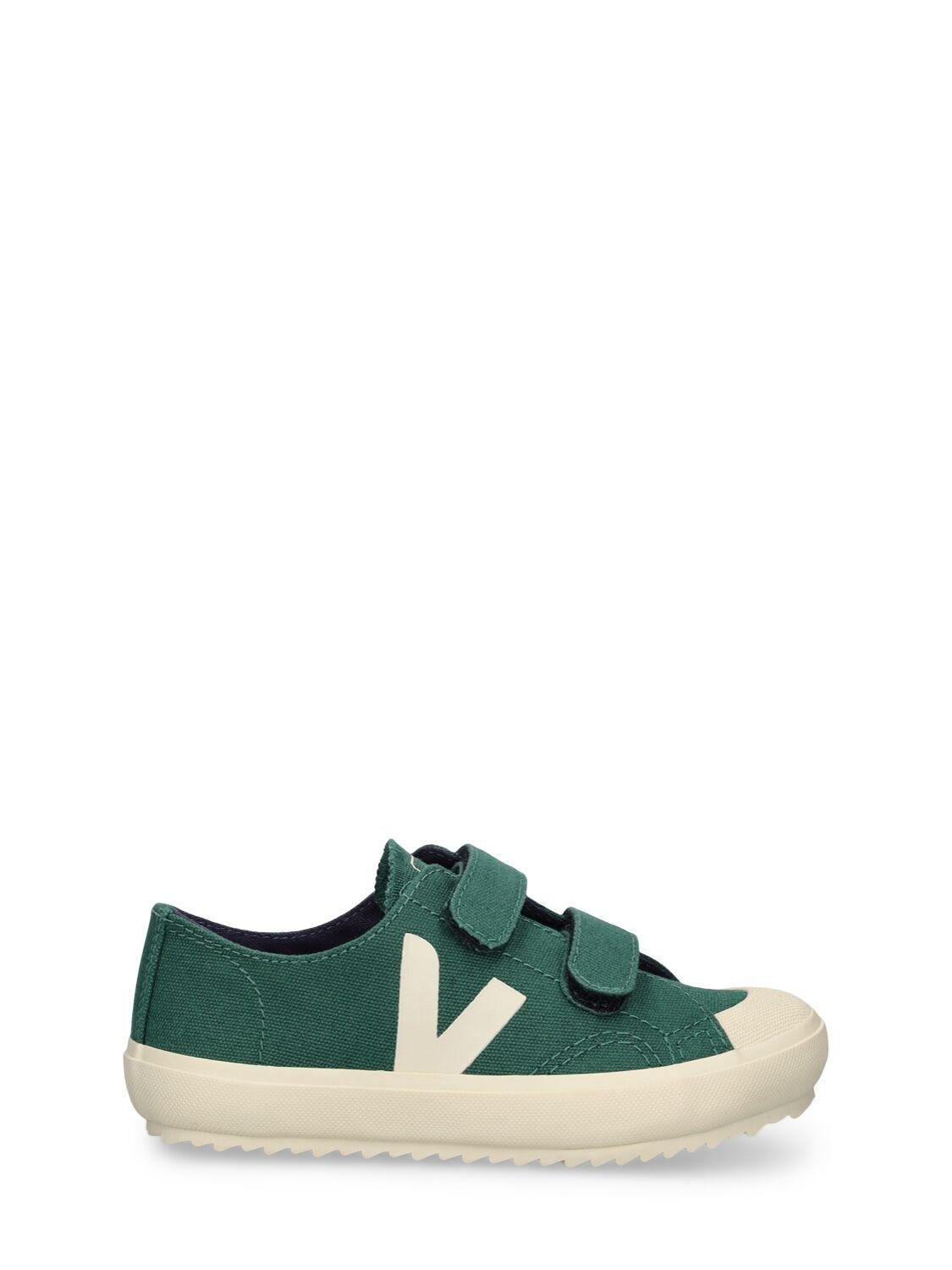 Ollie Cotton Canvas Strap Sneakers by VEJA