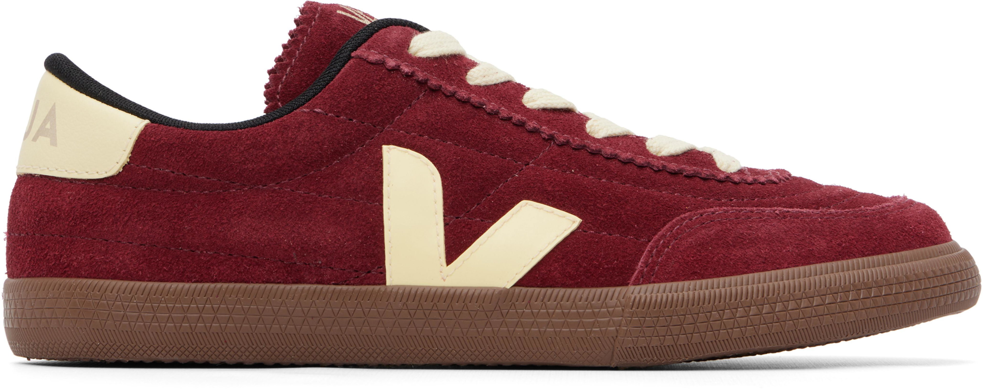 Red Panenka Suede Sneakers by VEJA