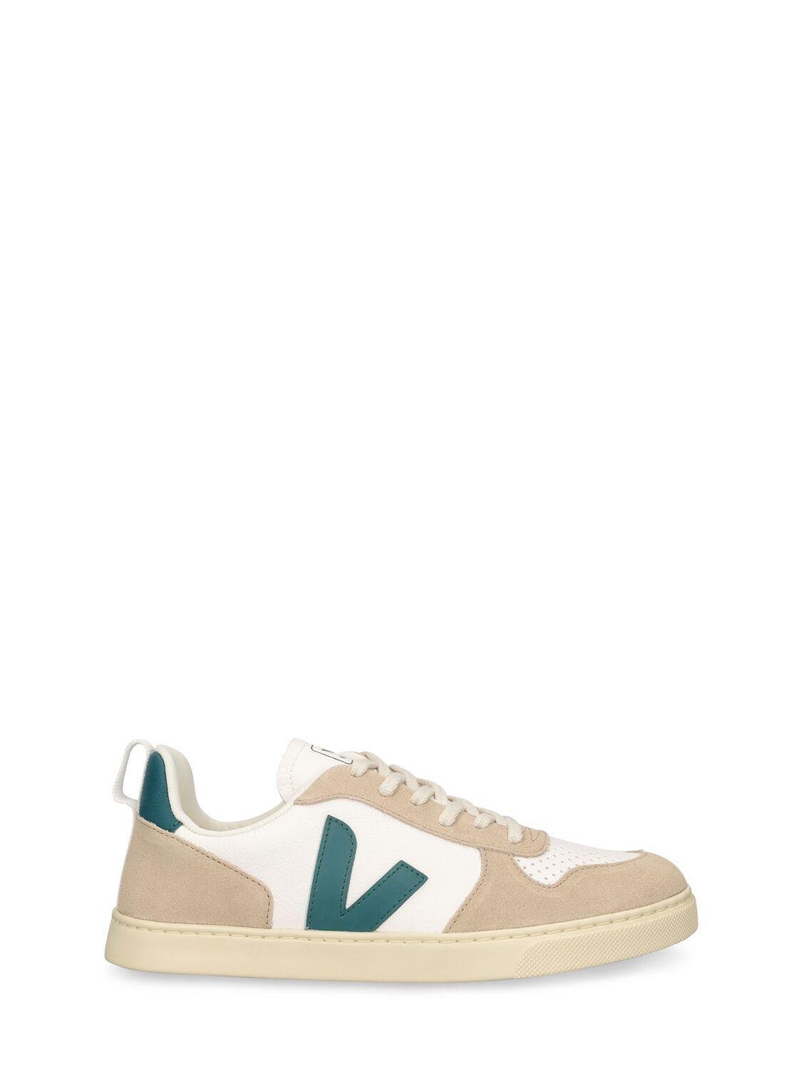 V-10 Suede Strap Sneakers by VEJA