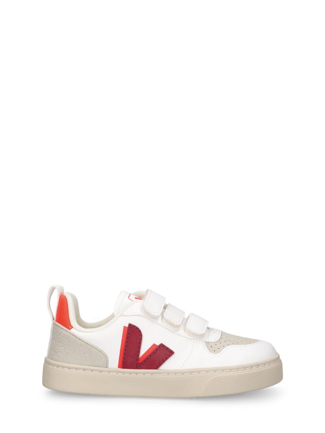 V10 Chrome-free Leather Sneakers by VEJA