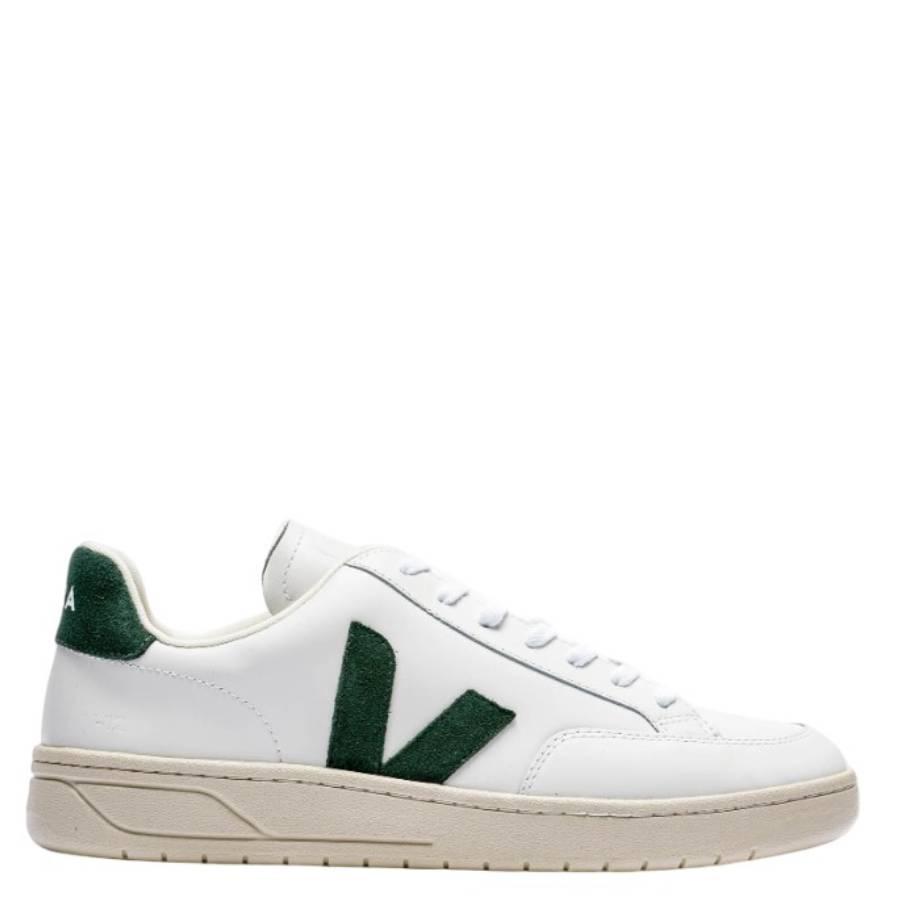 Veja V-12 Leather Low-Top Sneakers by VEJA