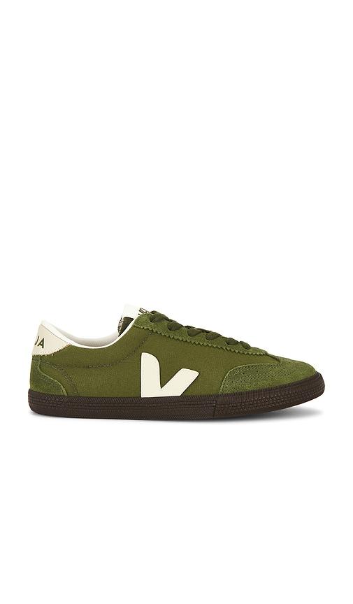 Veja Volley Canvas Sneaker in Green by VEJA