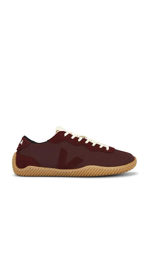 Veja X Baserange Jitsu Sneaker in Burgundy by VEJA