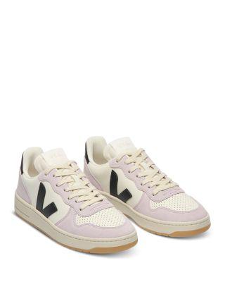 Women's V-10 Prime Leather Sneakers by VEJA