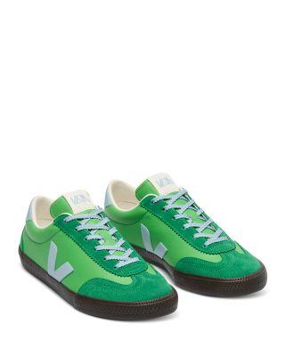 Women's Volley O.T. Leather Leaf Steel Eagle Sneakers by VEJA