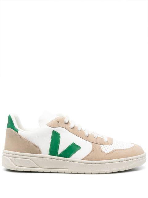 colour-block low-top sneakers by VEJA