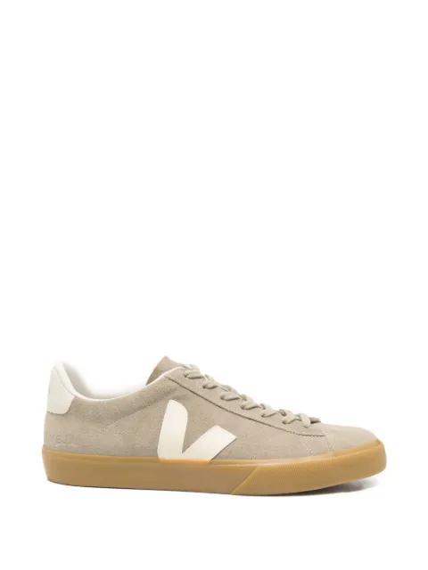 logo-patch suede sneakers by VEJA