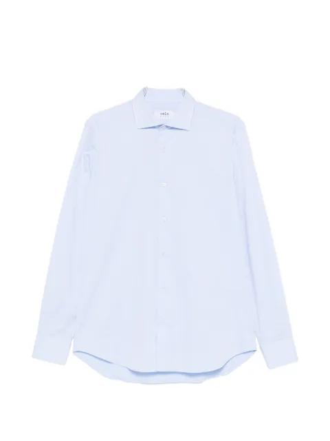 long-sleeve spread-collar shirt by VELA SHOP