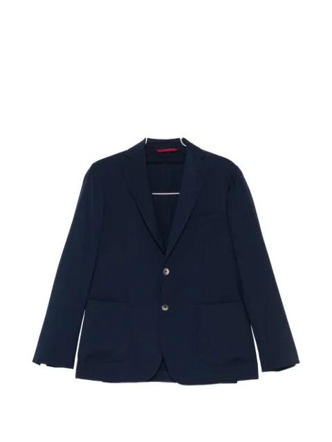 single-breasted patch-pocket suit by VELA SHOP