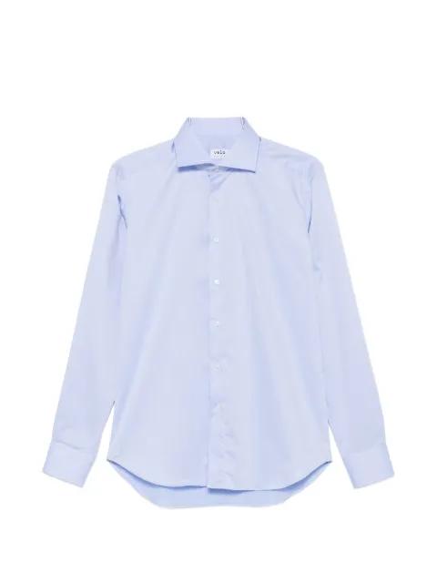 spread-collar button-up shirt by VELA SHOP