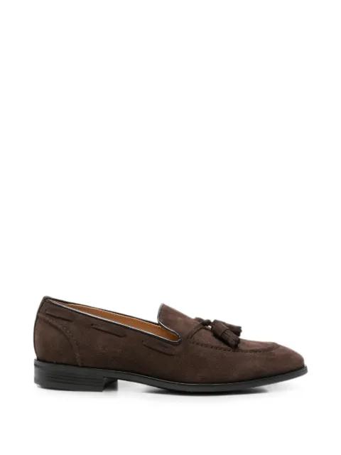 tassel-detail suede loafers by VELA SHOP
