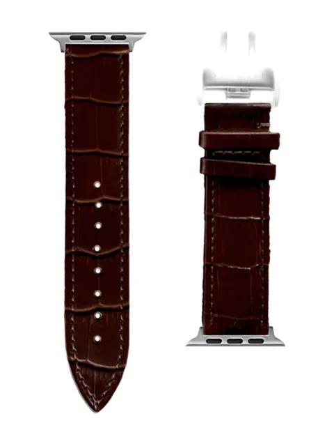 leather Apple watch strap by VELANTE