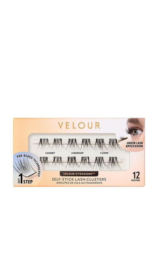 Velour Lashes Soft & Wispy Xtensions Self-stick Clusters in Beauty by VELOUR LASHES