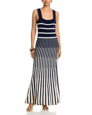 Aveline Wide Stripe Dress by VELVET BY GRAHAM&SPENCER