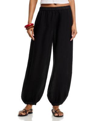 Camber Linen Balloon Pants by VELVET BY GRAHAM&SPENCER