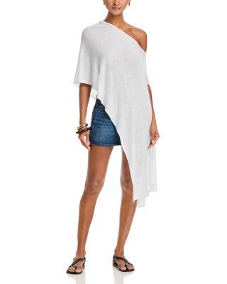 Floren One Shoulder Poncho by VELVET BY GRAHAM&SPENCER