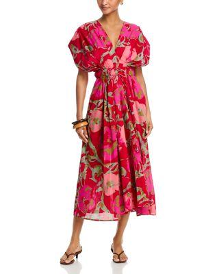 Leilani Floral Pleated Dress by VELVET BY GRAHAM&SPENCER
