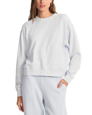 Long Sleeve Crewneck Sweatshirt by VELVET BY GRAHAM&SPENCER