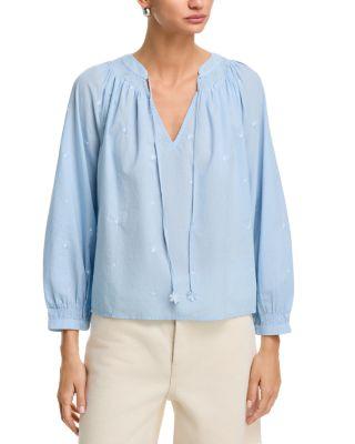 Sylvie Peasant Top by VELVET BY GRAHAM&SPENCER