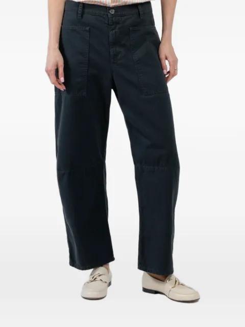 patch-pocket trousers by VELVET