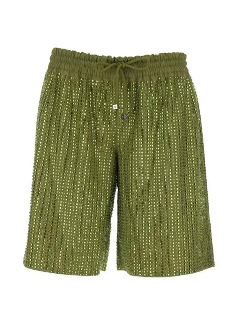 embellished drawstring shorts by VENUJA