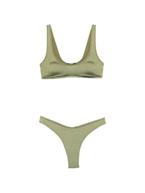 metallic-finish bikini by VENUJA