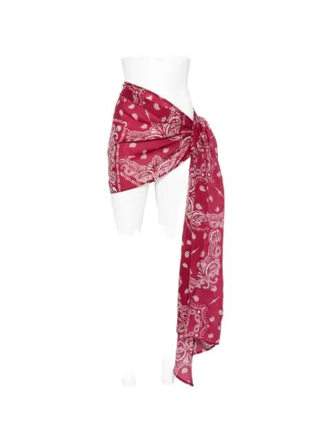 paisley-print sarong by VENUJA