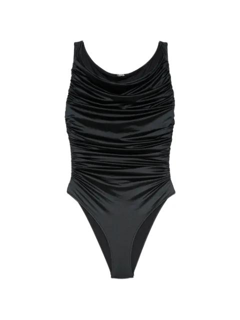 ruched scoop-neck swimsuit by VENUJA