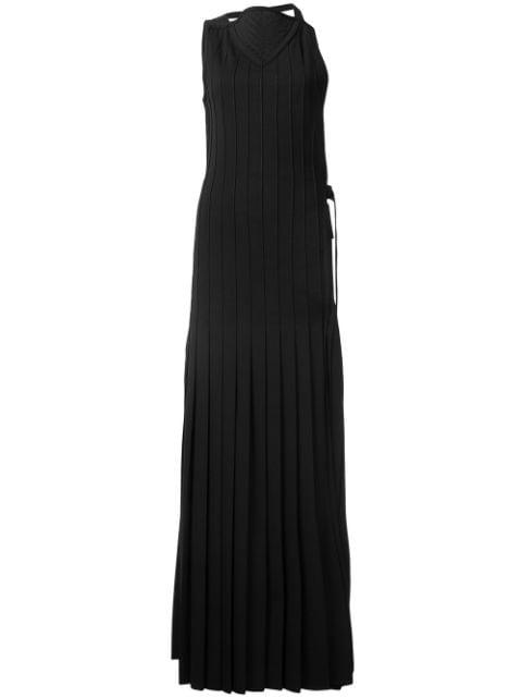 pleated plastron gown by VERA WANG