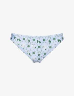 Floral Hipster Bikini Bottoms by VERANDAH