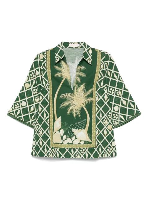 Palm tunic by VERANDAH