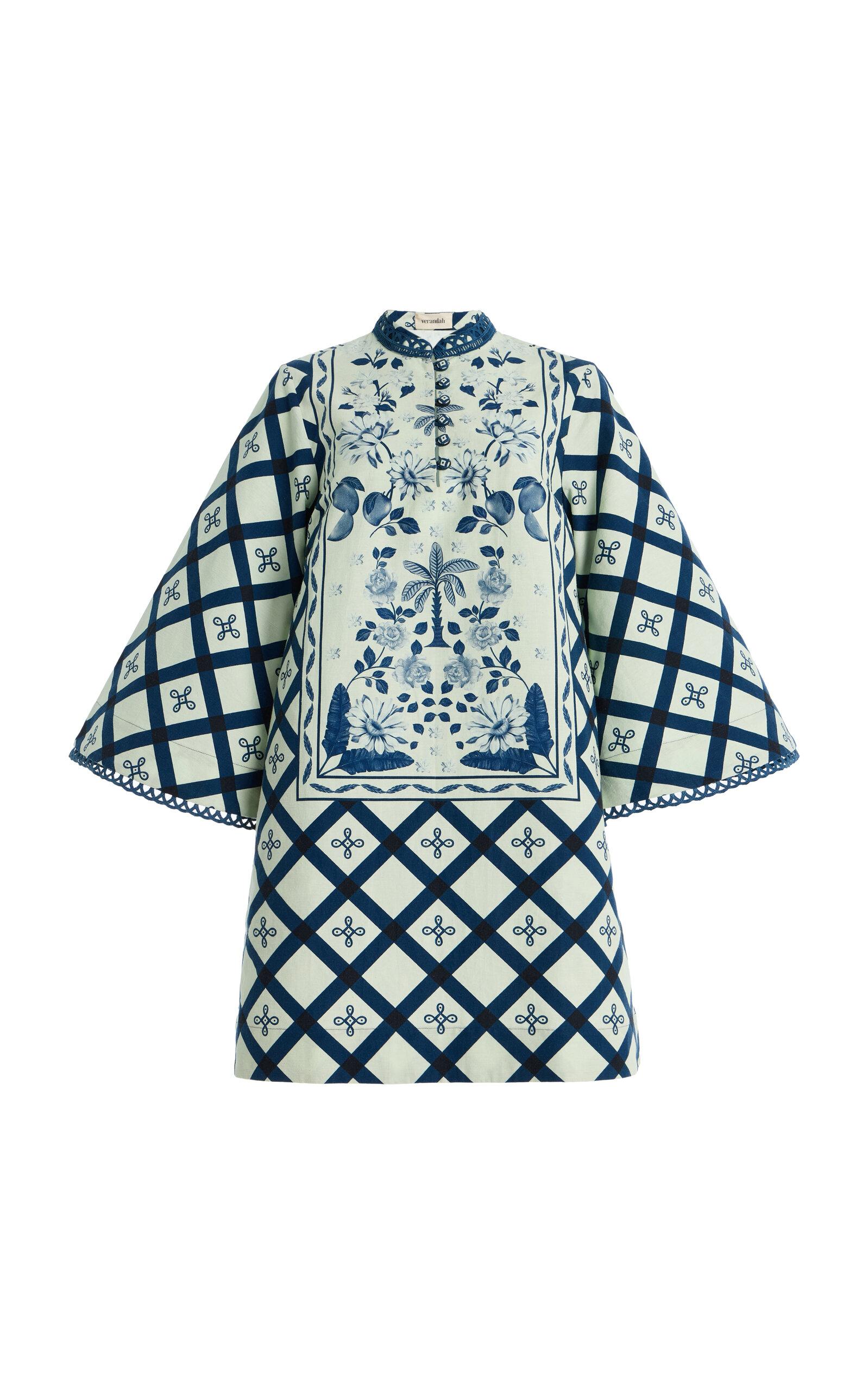 VERANDAH Cotton-Hempini Kaftan Dress -oda Operandi by VERANDAH
