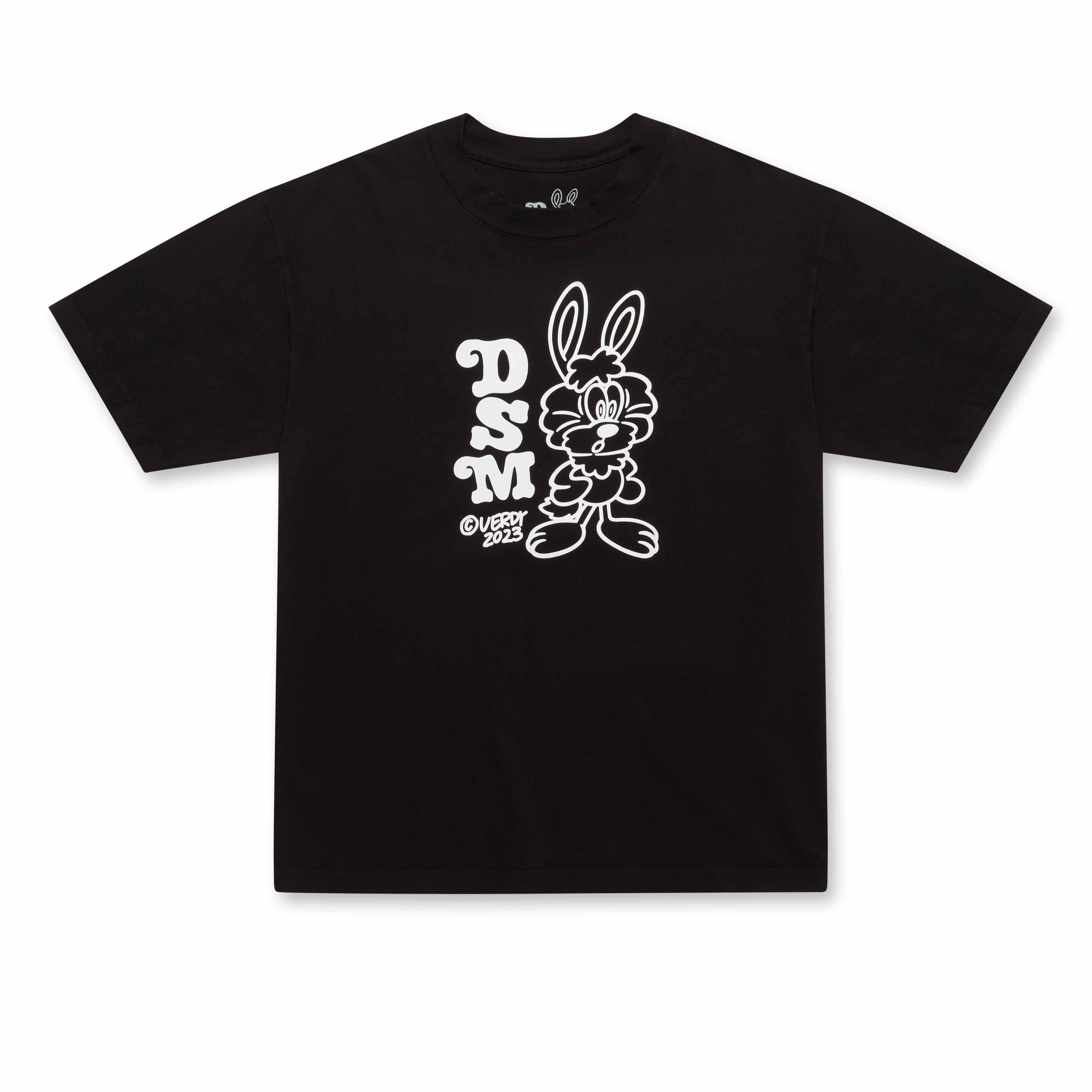 Verdy - Dover Street Market Year of The Rabbit T-Shirt - (Black) by VERDY