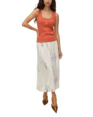 Embroidered Maxi Skirt by VERO MODA