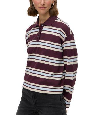 Vmilanna Long Sleeve Polo Top by VERO MODA